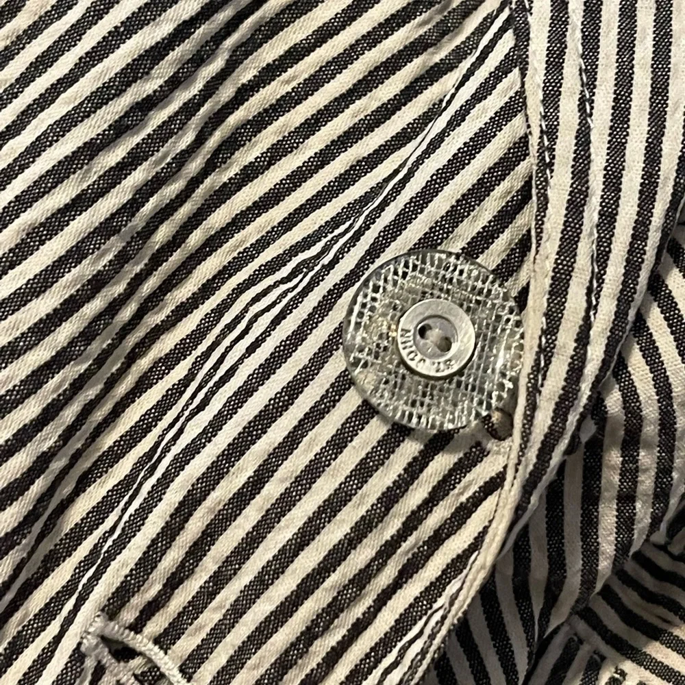 St. John Sport striped searsucker cotton blazer